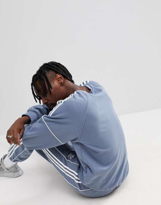 preámbulo Residencia fuerte adidas Originals Nova Retro Sweatshirt In Gray CE4833 | ASOS