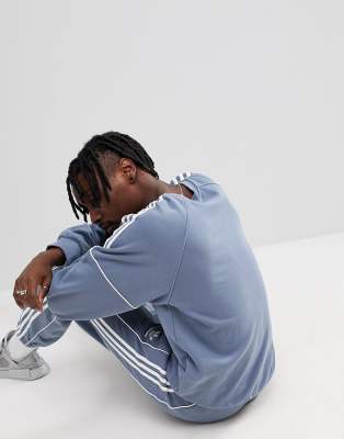 Adidas originals nova retro sweatshirt in black ce4832 sales