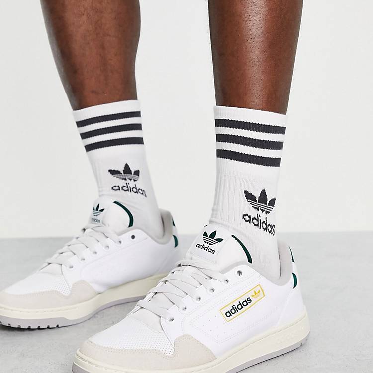 adidas Originals – NY 90 – Sneaker in Weiß und Grün | ASOS