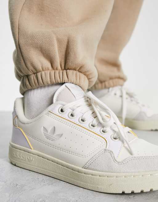 Prestigieus Diplomatieke kwesties compact adidas Originals - NY 90 - Sneakers in gebroken wit met grijs detail -  WHITE | ASOS