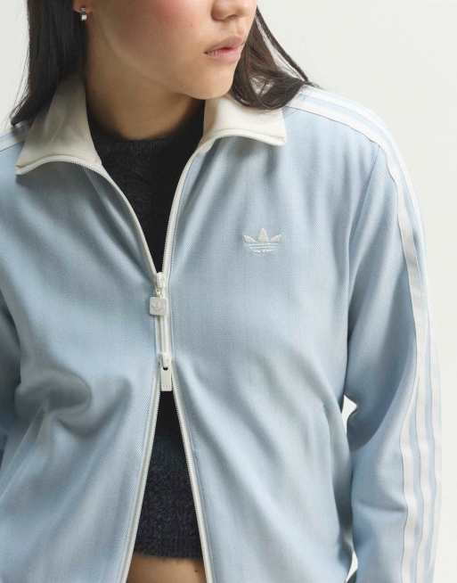 adidas Originals – OG – Trainingsjacke aus Tweed in Crystal Sky, 3 von 4
