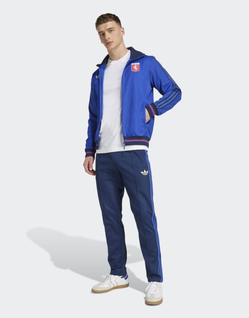 レア adidas OLYMPIQUE LYONNAIS トラックジャケット Adidas Olympique Lyonnais Originals Track Top