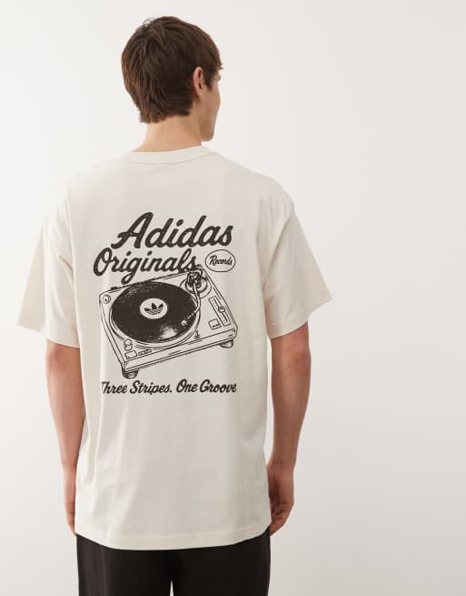 adidas Originals – One Groove – T-Shirt in Weiß mit Grafik, 2 von 4