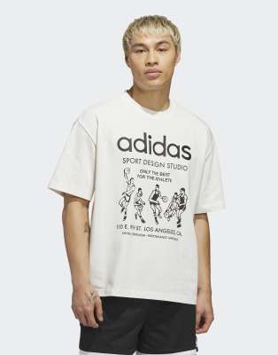 Only The Best for the Athlete - T-shirt - Blanc cassé M
