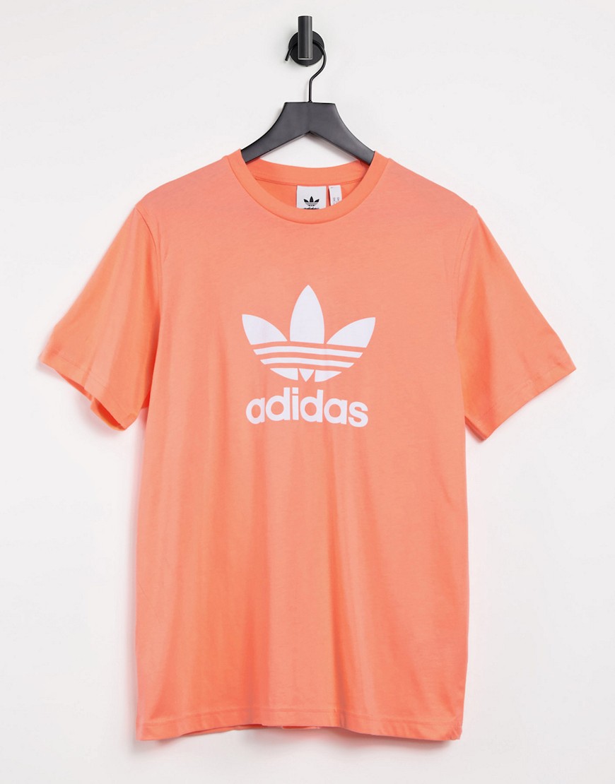 adidas Originals – Orange t-shirt med logga