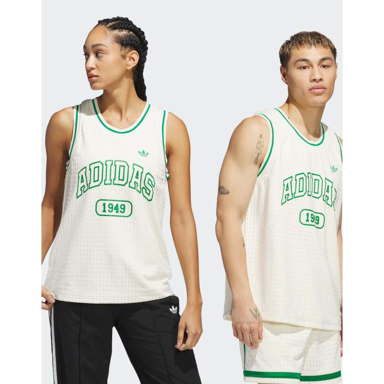 ☆Adidas☆Originals Basketball Jersey Green adidas Basketball Jersey (Gender Neutral) - Green | Free