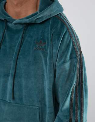 adidas green velvet tracksuit