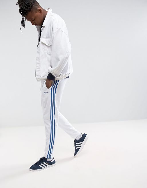 Adidas Originals Osaka Beckenbauer Joggers In White Cv57 Asos