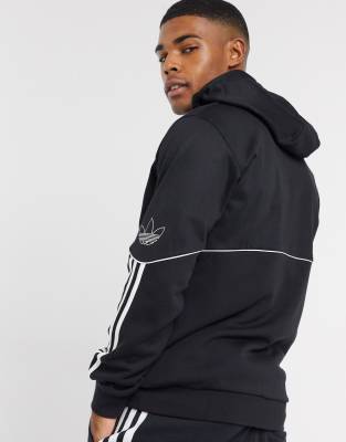 outline hoodie adidas