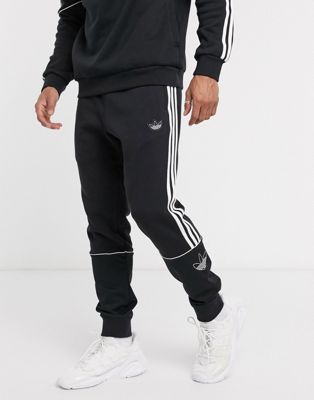 adidas outline joggers grey
