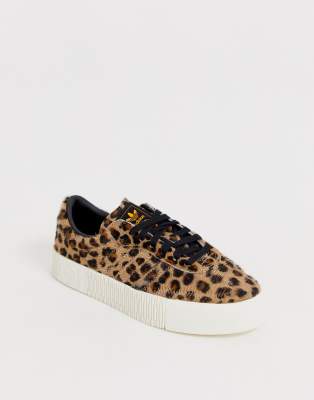 adidas leopard sambarose