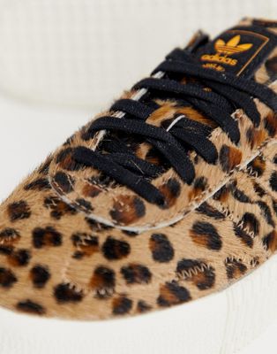 adidas originals outloud samba rose trainers in leopard print