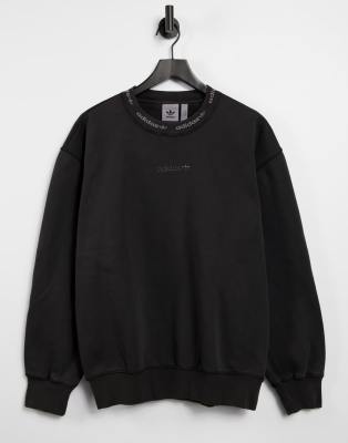 Adidas Originals overdye premium ribbed sweatshirt with