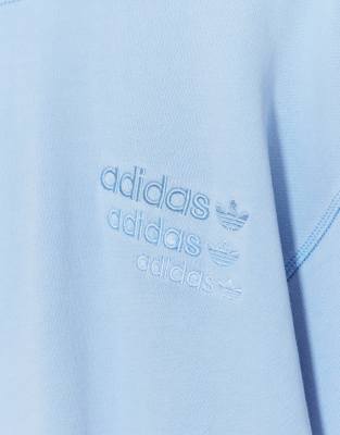 adidas originals overdyed crew sweatshirt women's