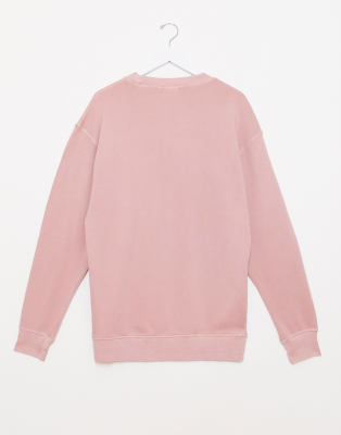 adidas originals overdyed crew sweatshirt women's