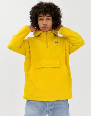 yellow adidas rain jacket