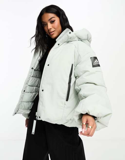 Adidas oversized 2024 padded jacket