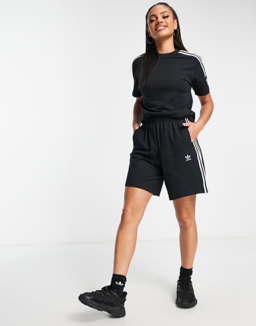 Womens adidas sale black shorts