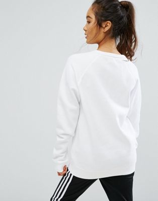 womens white oversized sweatshirt