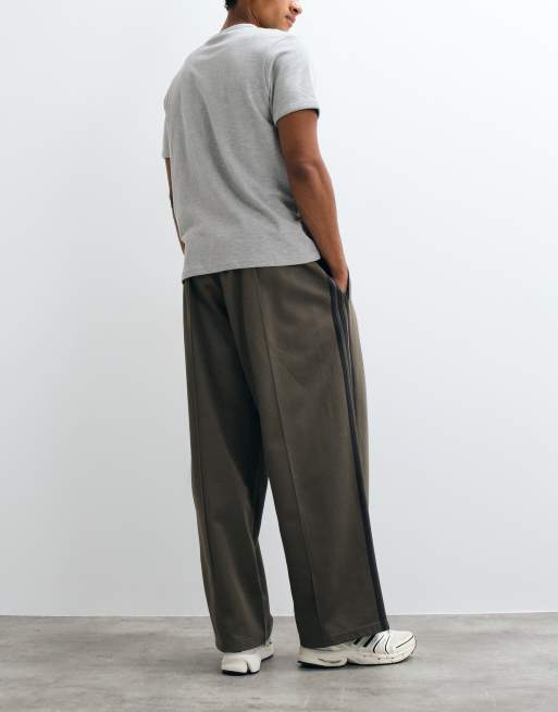 adidas Originals Oversized track pants in branch, 4 of 5