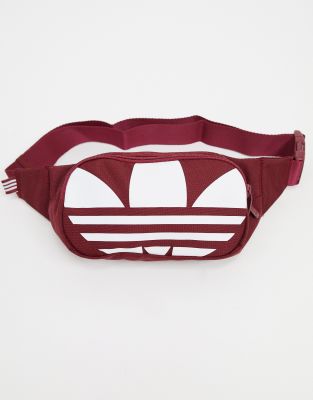 burgundy bum bag