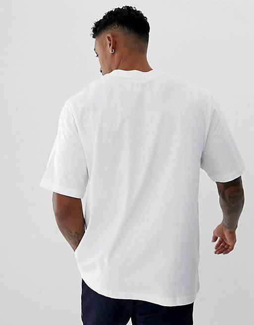adidas Originals oversized trefoil t-shirt in white | ASOS