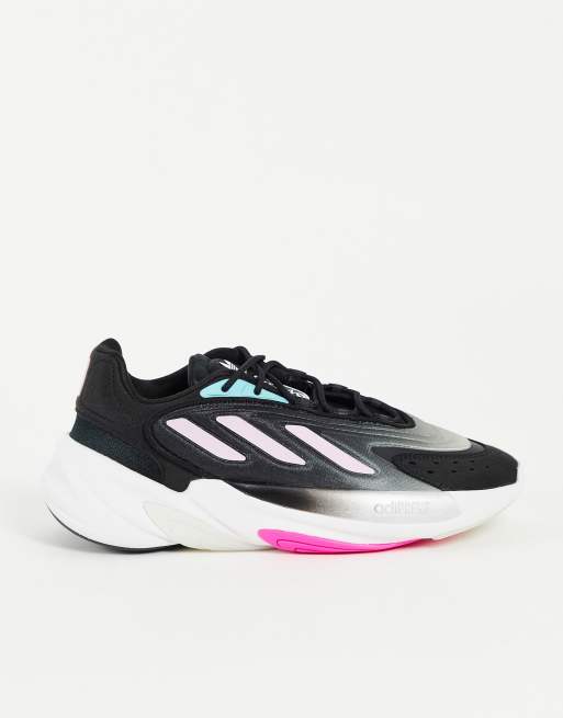 adidas Originals – Ozelia – Czarno-białe buty sportowe