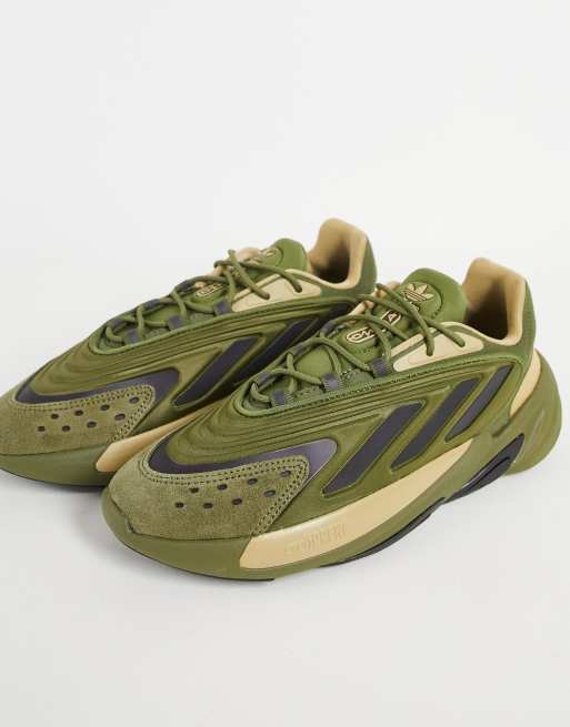 adidas Originals - Ozelia - Sneakers i kaki og beige