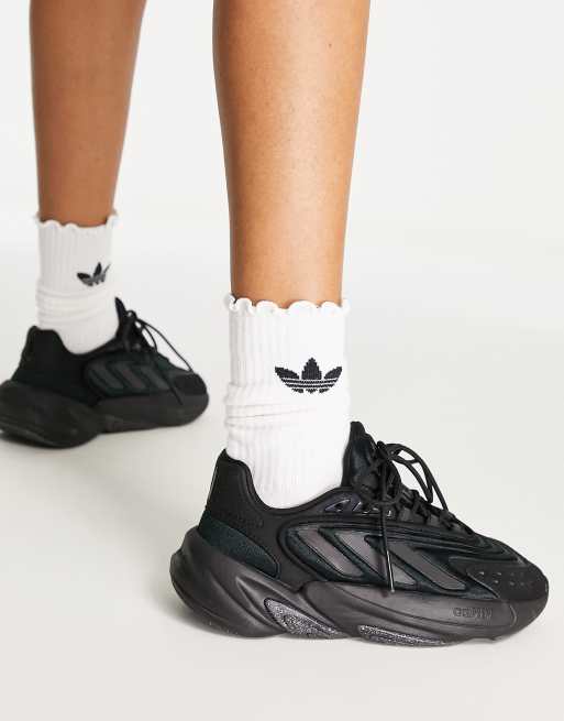 adidas Originals - Ozelia - Sneakers i sort og grå, 3 af 4