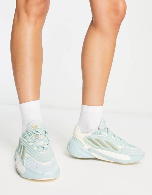 adidas Originals Ozelia sneakers in aqua ASOS