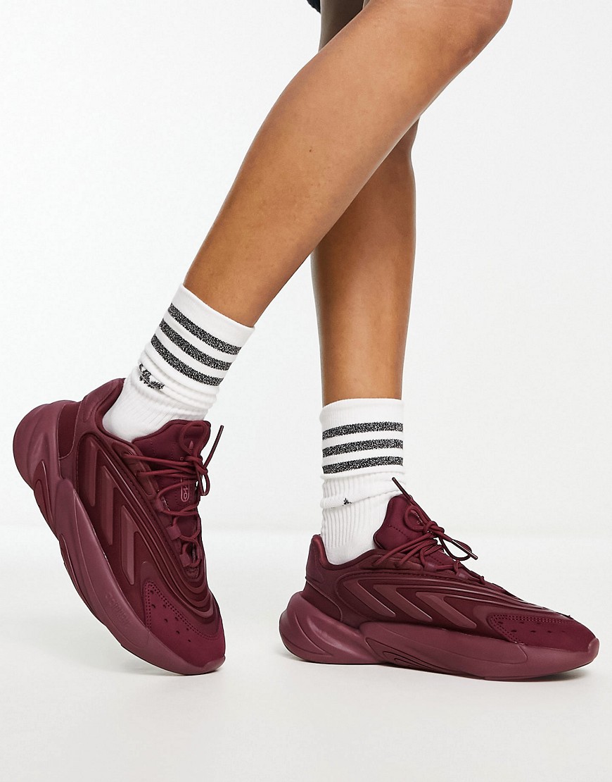 Ozelia sneakers in burgundy-Red