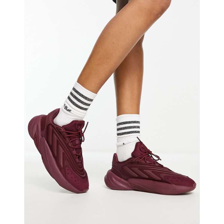 Adidas burgundy hot sale womens shoes