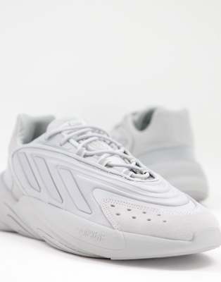 adidas gazelle silver green womens Adidas Women's Ozelia Shoes