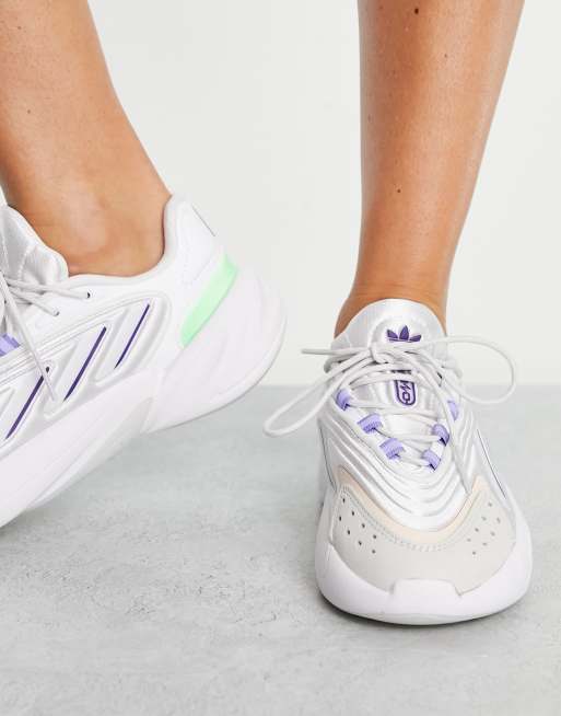 adidas originals white ozelia sneakers