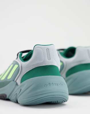 emerald green adidas trainers