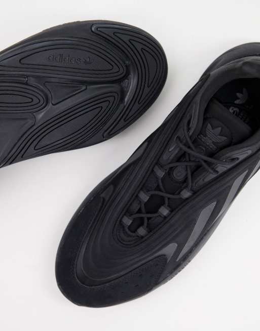 adidas Originals Ozelia trainers in triple black | ASOS