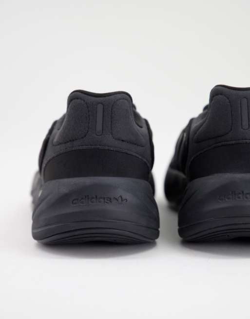 Mens triple black on sale trainers