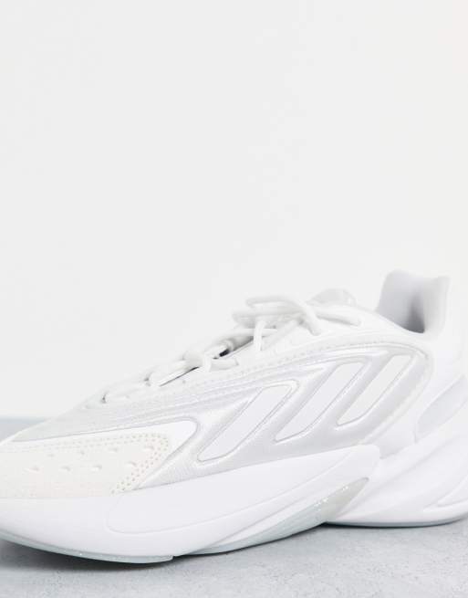 adidas Originals Ozelia trainers in triple white, 2 of 4
