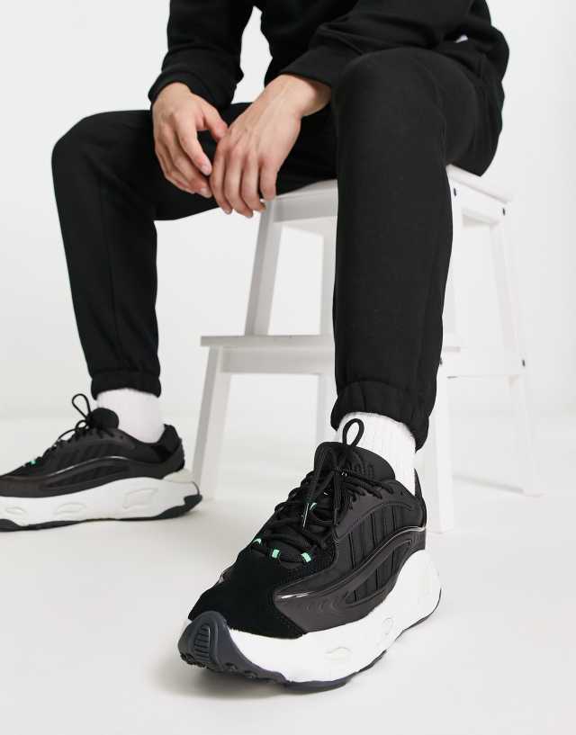 adidas Originals Oznova sneakers in black and white