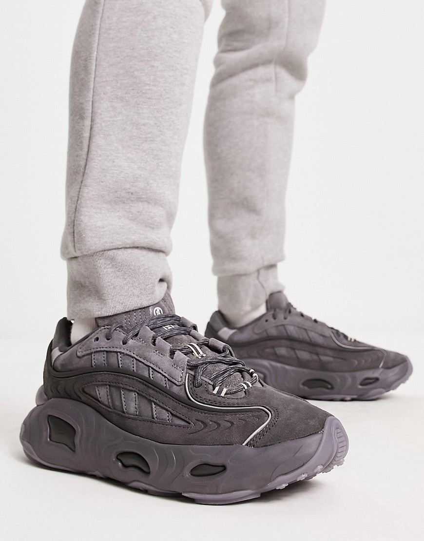 adidas Originals Oznova trainers in dark grey