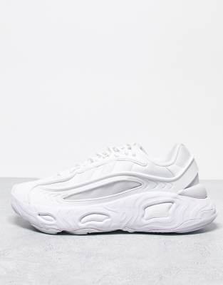 adidas Originals Oznova trainers in triple white | ASOS