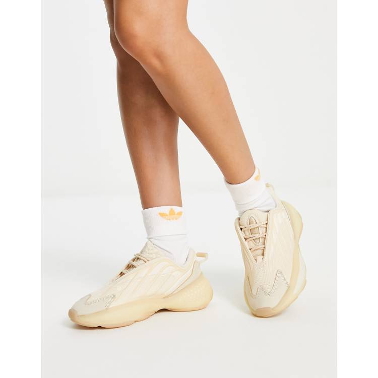 adidas Originals - Ozrah - Baskets - Triple beige | ASOS