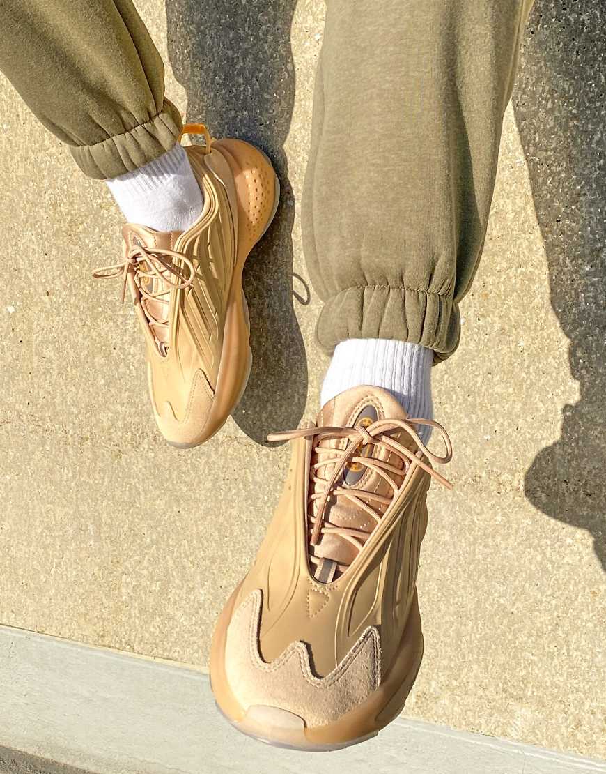 adidas Originals Ozrah trainers in pale nude Neutral Asos adidas Originals Ozrah trainers in pale nude Neutral Asos