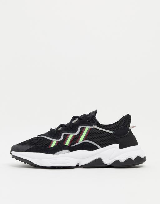 adidas Originals Ozweego Baskets Noir et vert