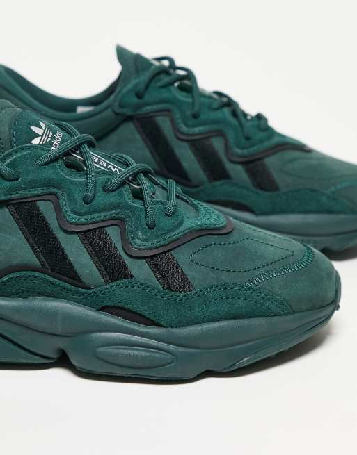 Adidas ozweego noir et vert hot sale