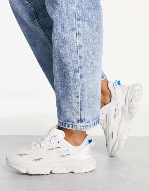 adidas Originals – Ozweego Celox – Szaro-niebieskie buty sportowe