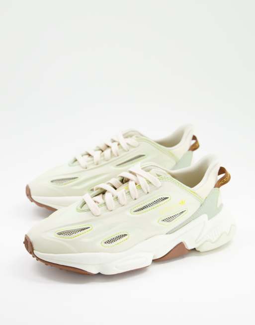 adidas Originals Ozweego Celox trainers in earth tones | ASOS