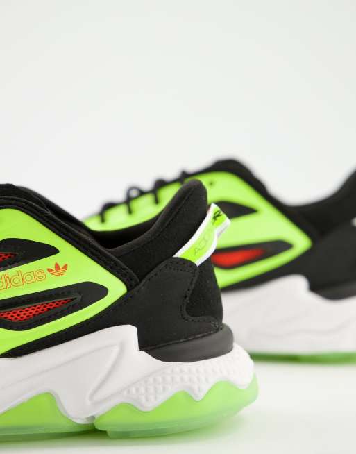 Adidas falcon 2025 jaune fluo