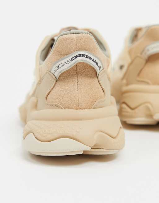 Ozweego beige hot sale junior