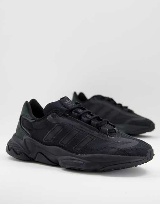 adidas Originals Ozweego Pure sneakers in triple black | ASOS